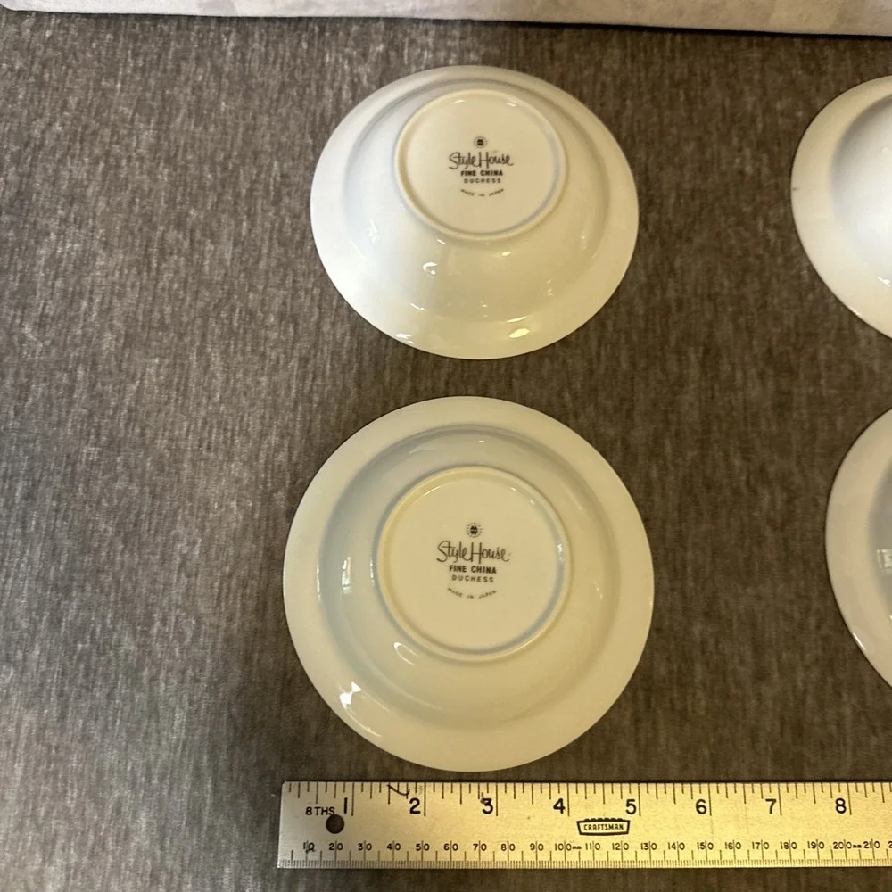 4 Vintage Style House‎ Fine China Duchess Berry/Dessert Bowls Porcelain Japan